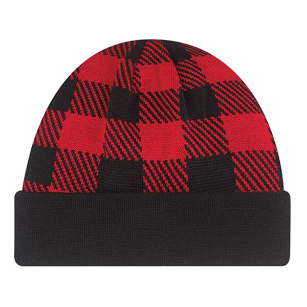 Acrylic - Cuff Toque (Lumberjack) Thumbnail