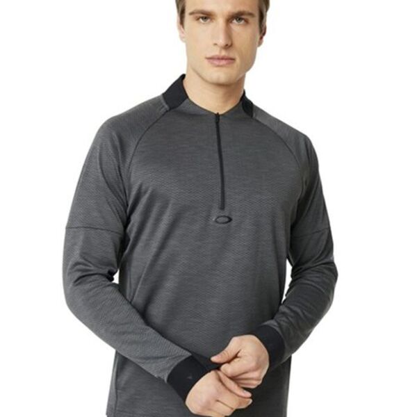 Oakley - Knockdown Mixed Fleece Quarter-Zip Pullover Thumbnail