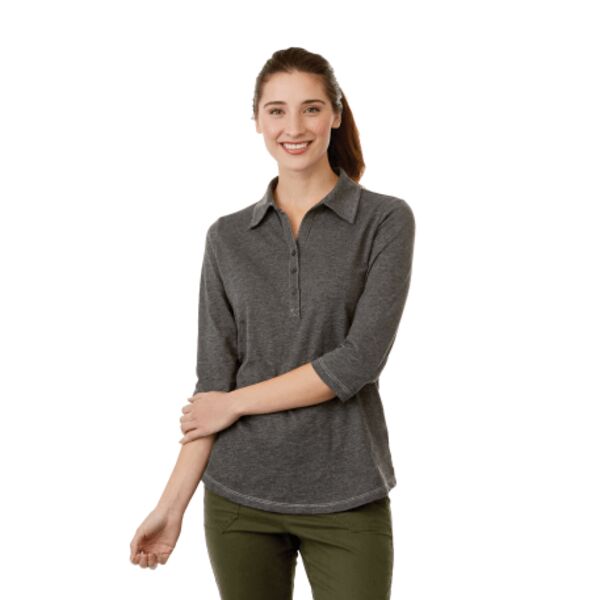 Women's TIPTON Three Qtr Slv Polo Thumbnail