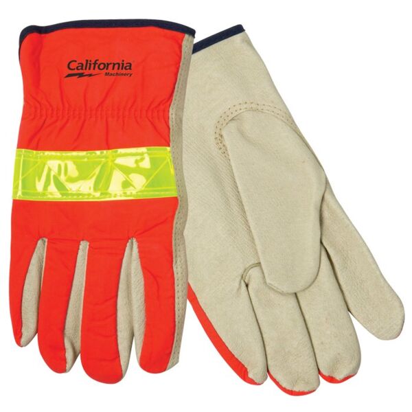 Hi-Viz Leather Driver’s Glove Thumbnail