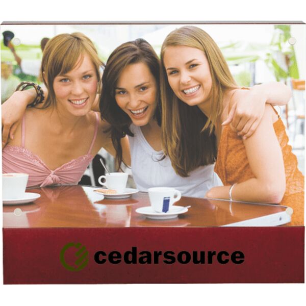 Brown Acrylic Frame - 4" x 6" Thumbnail