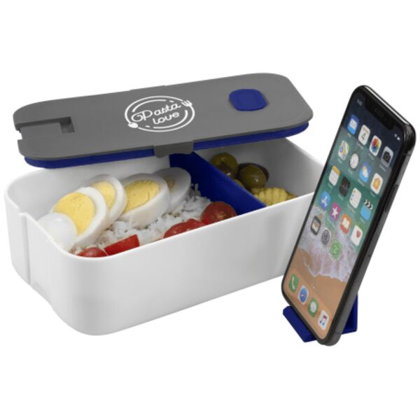 2 Compartment Bento Box with Phone Stand Thumbnail